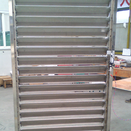 Stainless steel louver