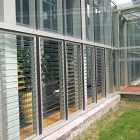 Glass shutters