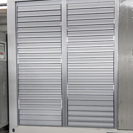 Hollow flat shutters