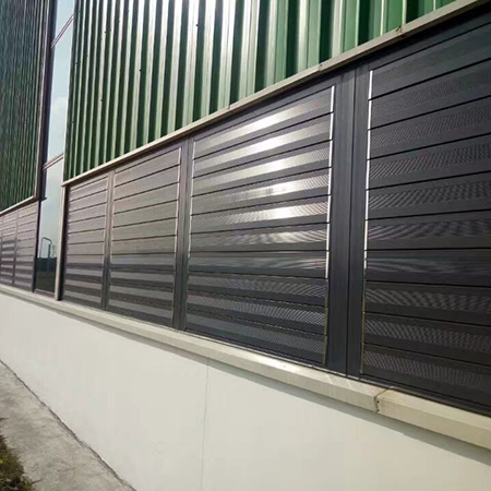 Hollow flat shutters